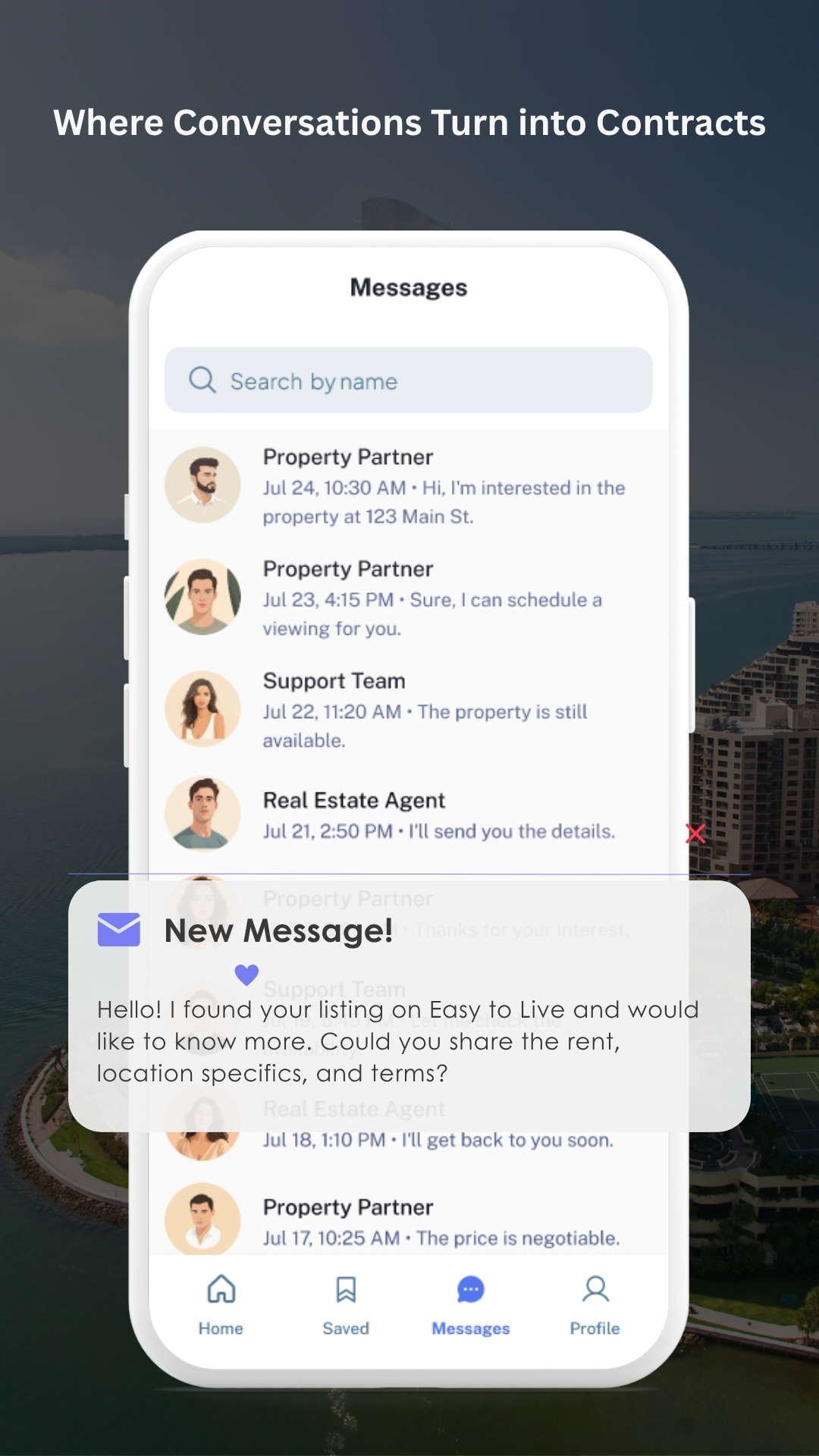 App Screen 3 - Map View